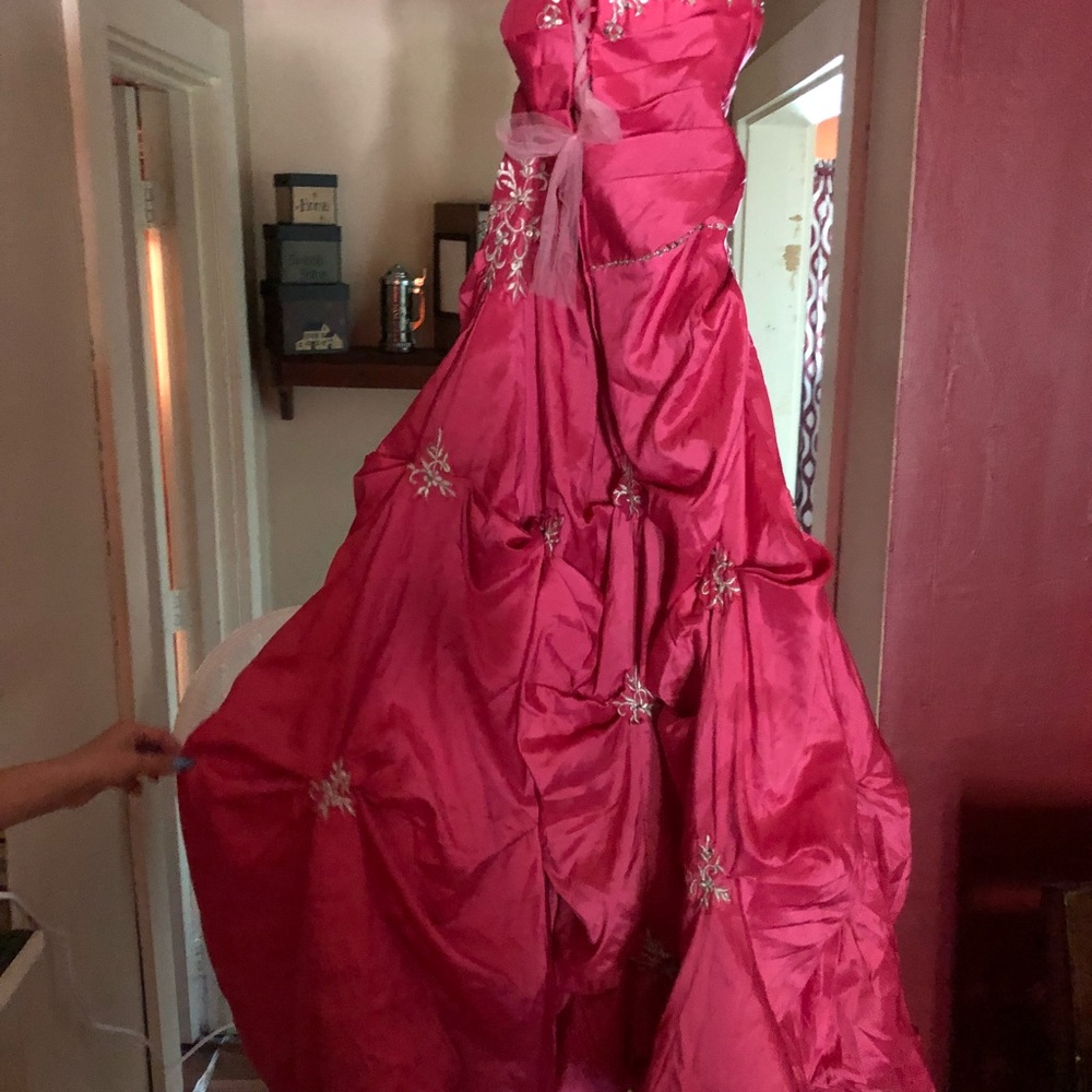 Pink dress